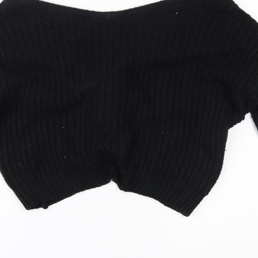 Preworn Womens Black   Basic Blouse Size M