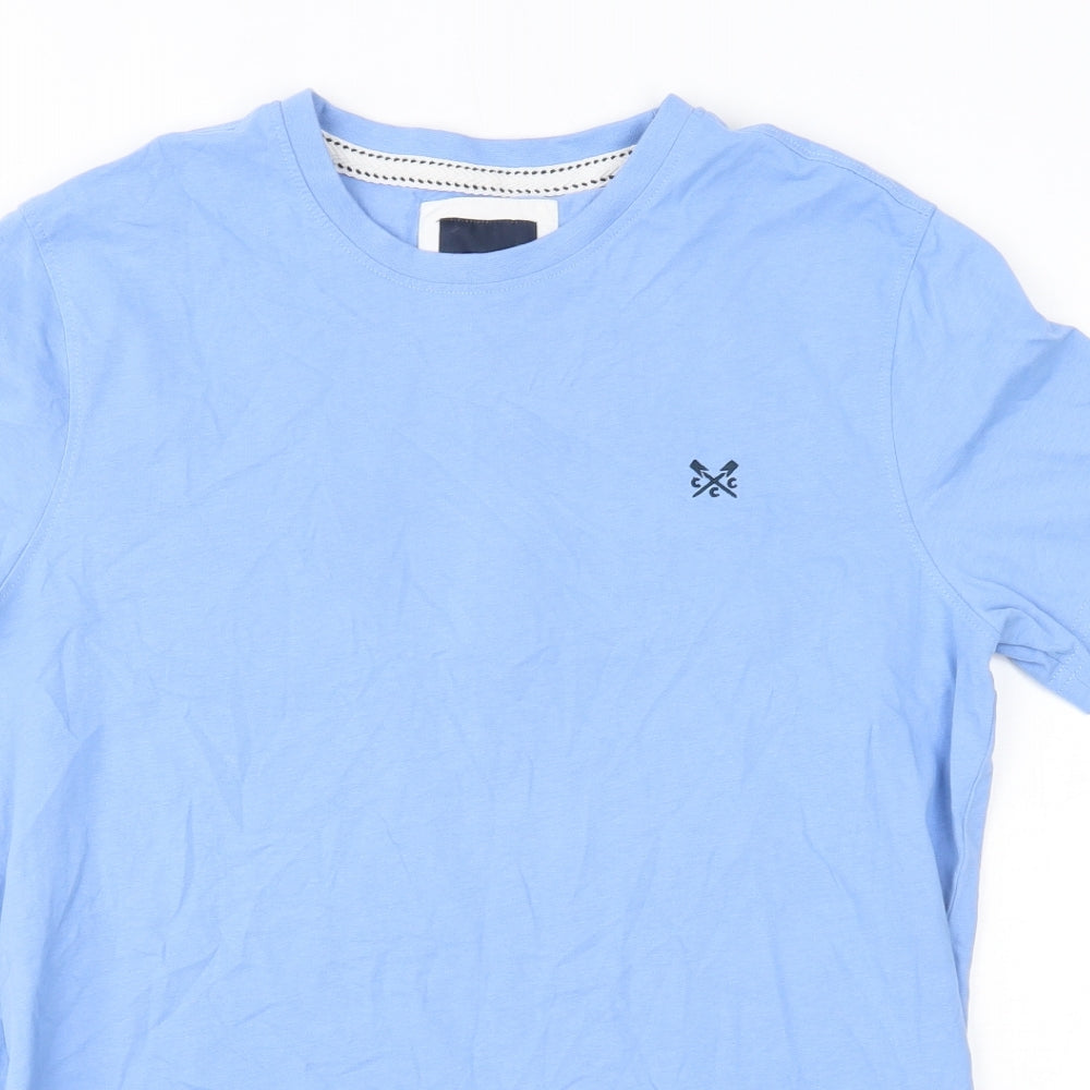 Crew Clothing Mens Blue    T-Shirt Size M