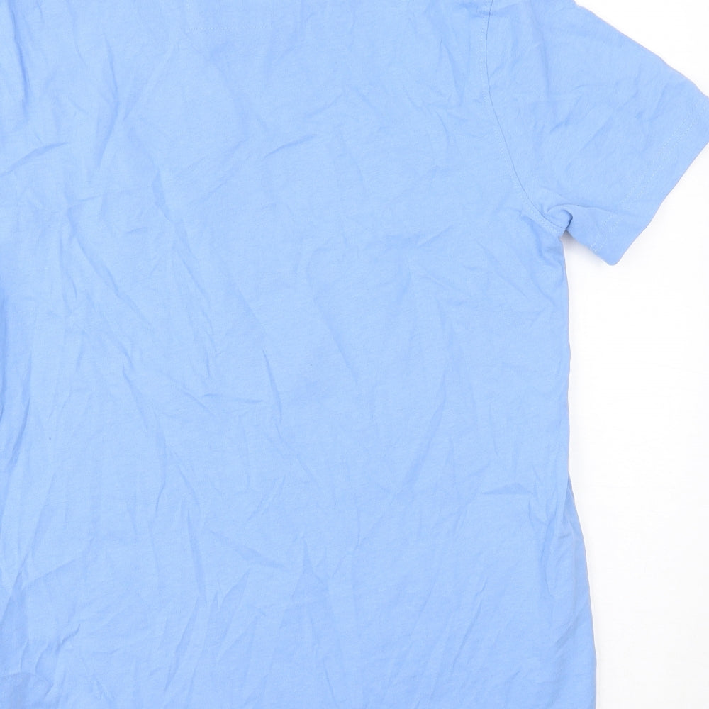 Crew Clothing Mens Blue    T-Shirt Size M