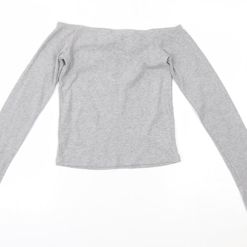Primark Womens Grey   Basic Blouse Size S