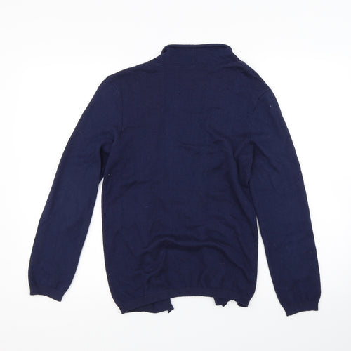 Nutmeg Girls Blue   Cardigan Jumper Size 12-13 Years