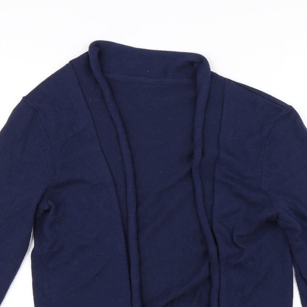 Nutmeg Girls Blue   Cardigan Jumper Size 12-13 Years