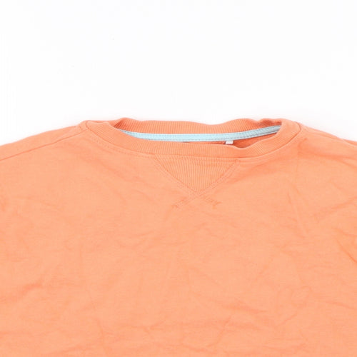 George Boys Orange   Pullover Sweatshirt Size 5-6 Years