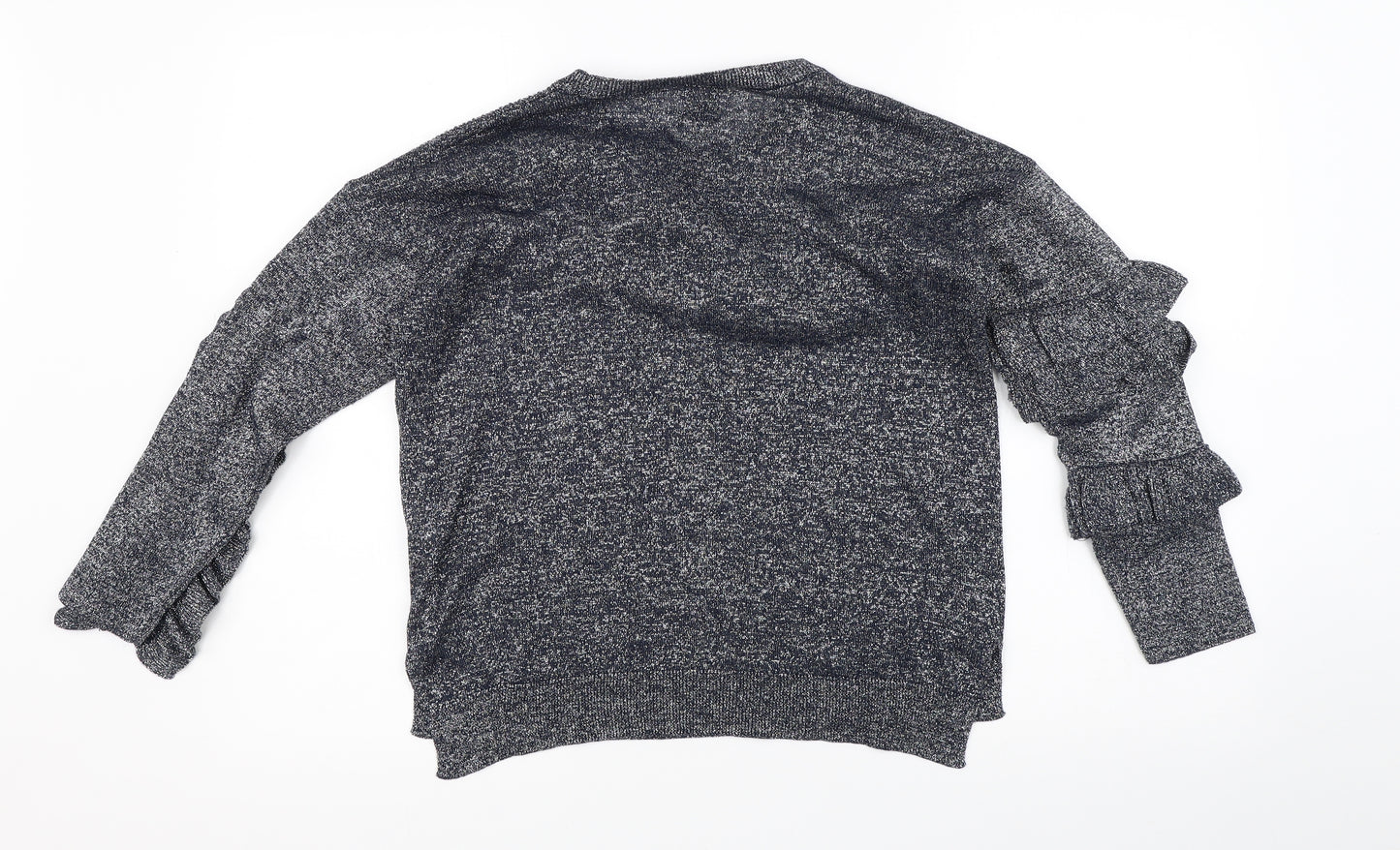 River Island Womens Grey   Henley Jumper Size 6