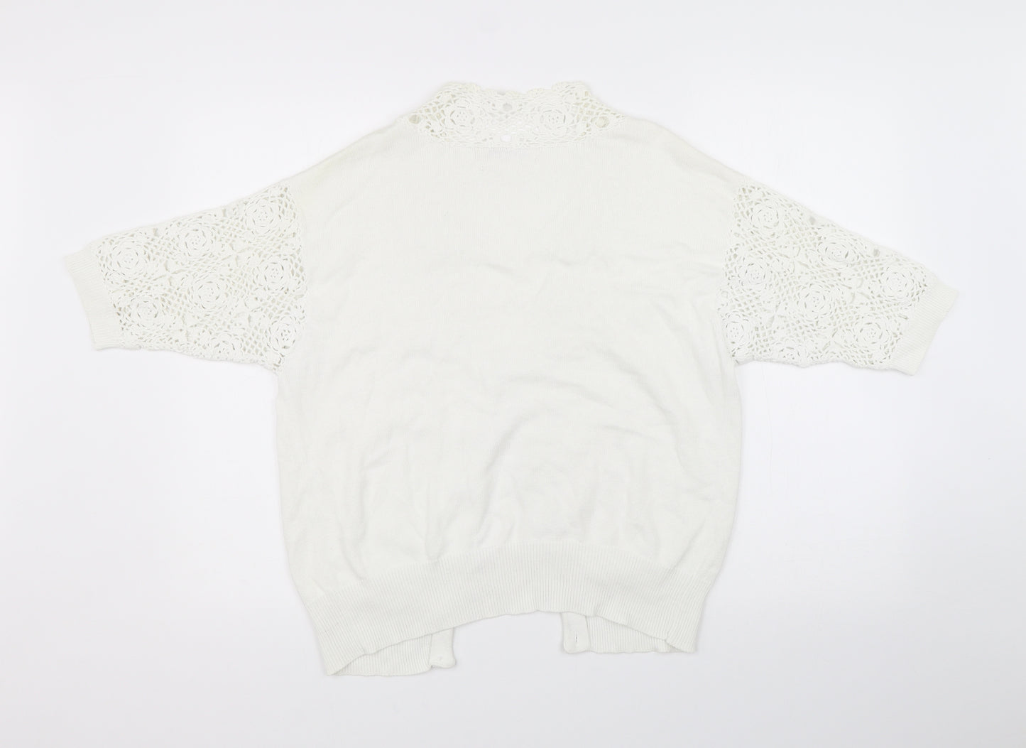 Richards Womens White   Pullover Jumper Size M