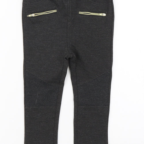 Primark Girls Grey   Capri Trousers Size 18-24 Months