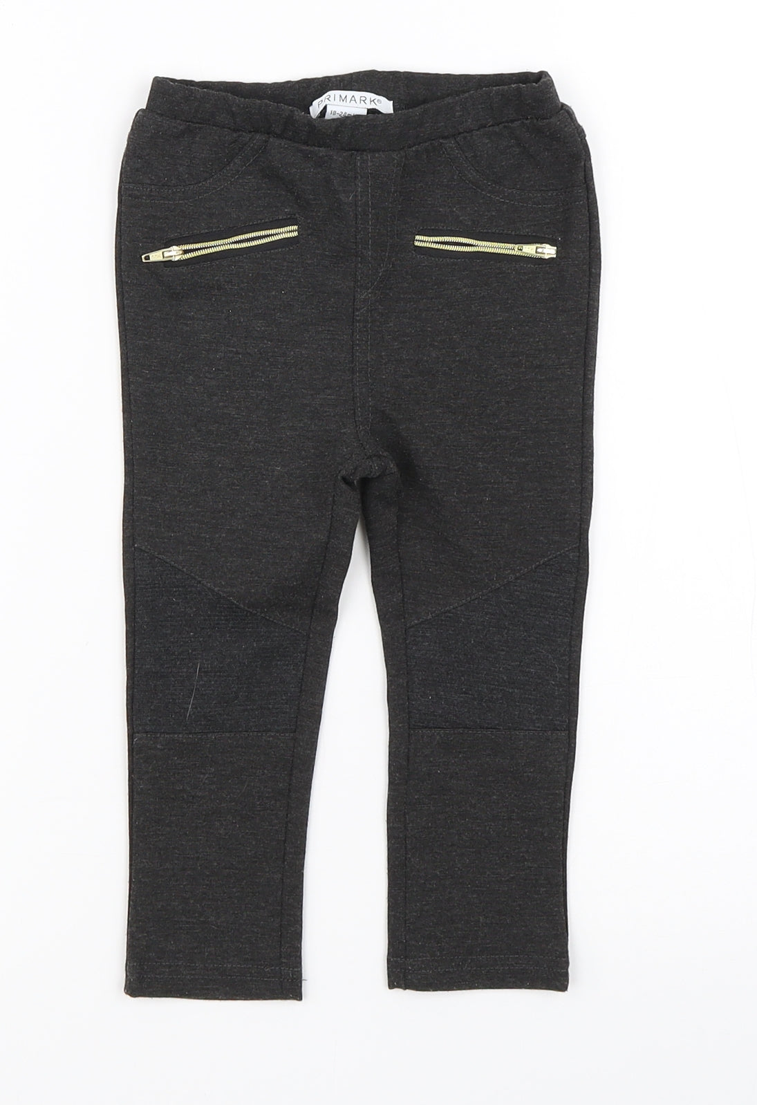 Primark Girls Grey   Capri Trousers Size 18-24 Months