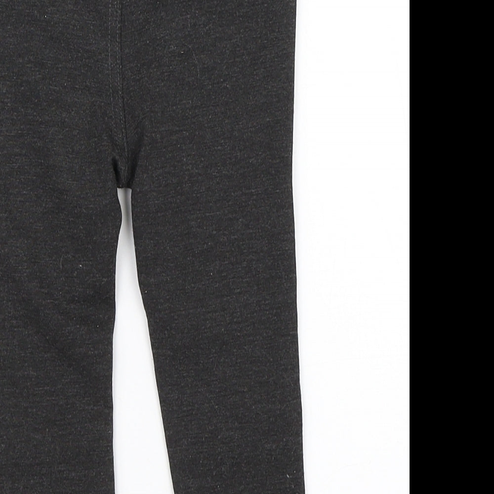 Primark Girls Grey   Capri Trousers Size 18-24 Months