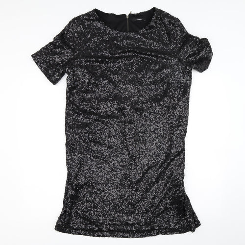 George Womens Black   T-Shirt Dress  Size 18