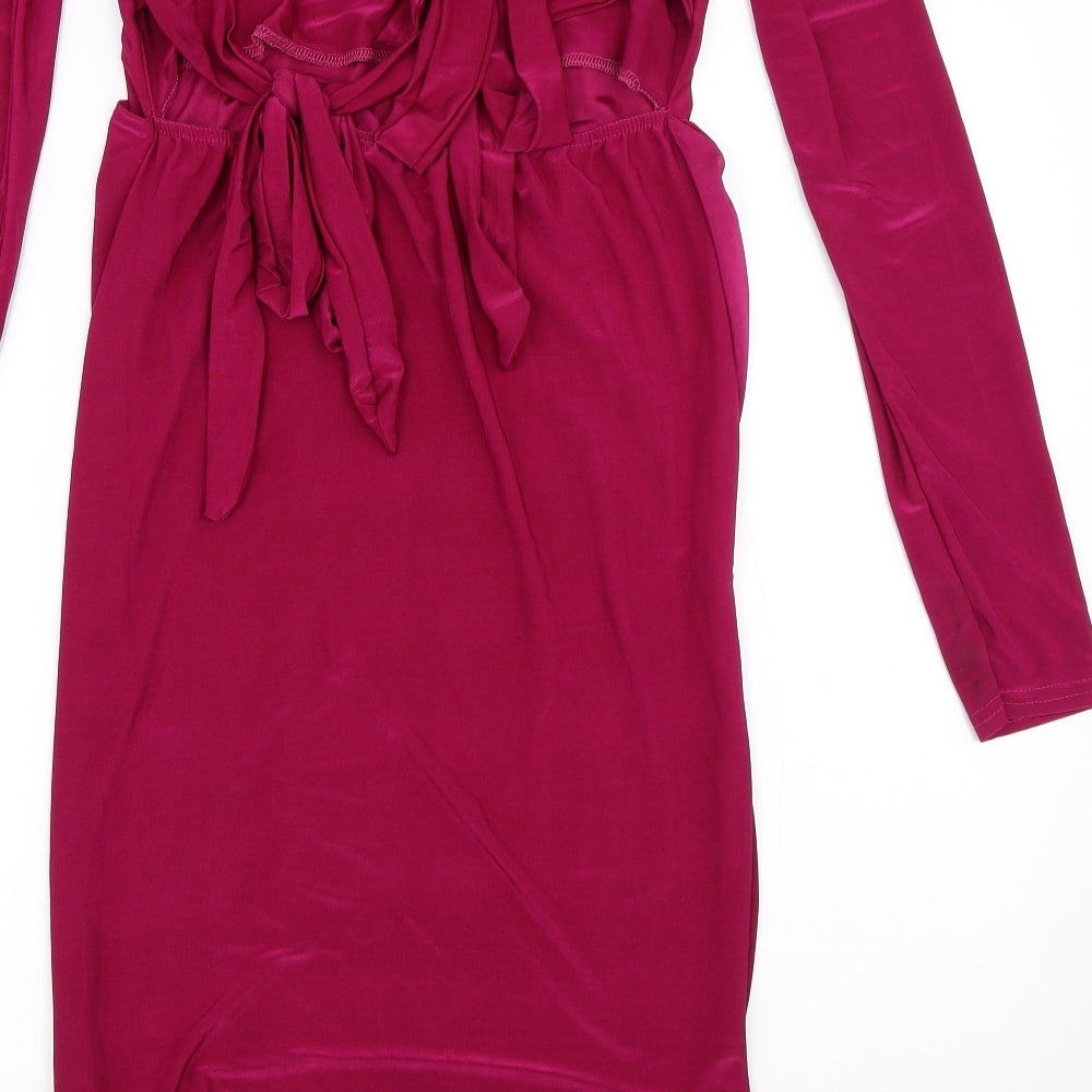 Missguided Womens Purple   Bodycon  Size 12