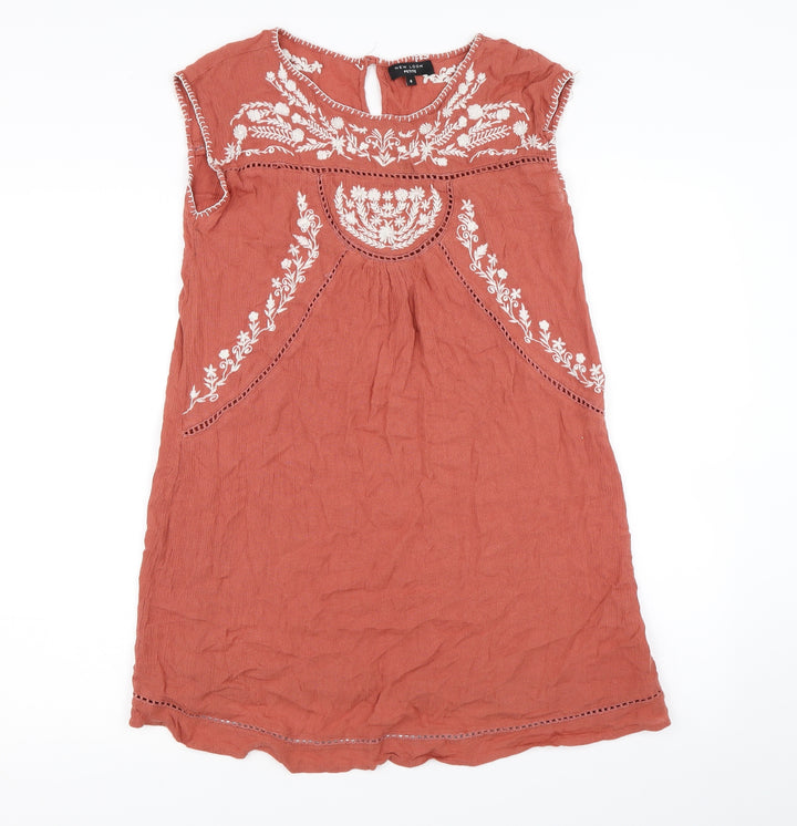 New Look Womens Orange   Mini  Size 6