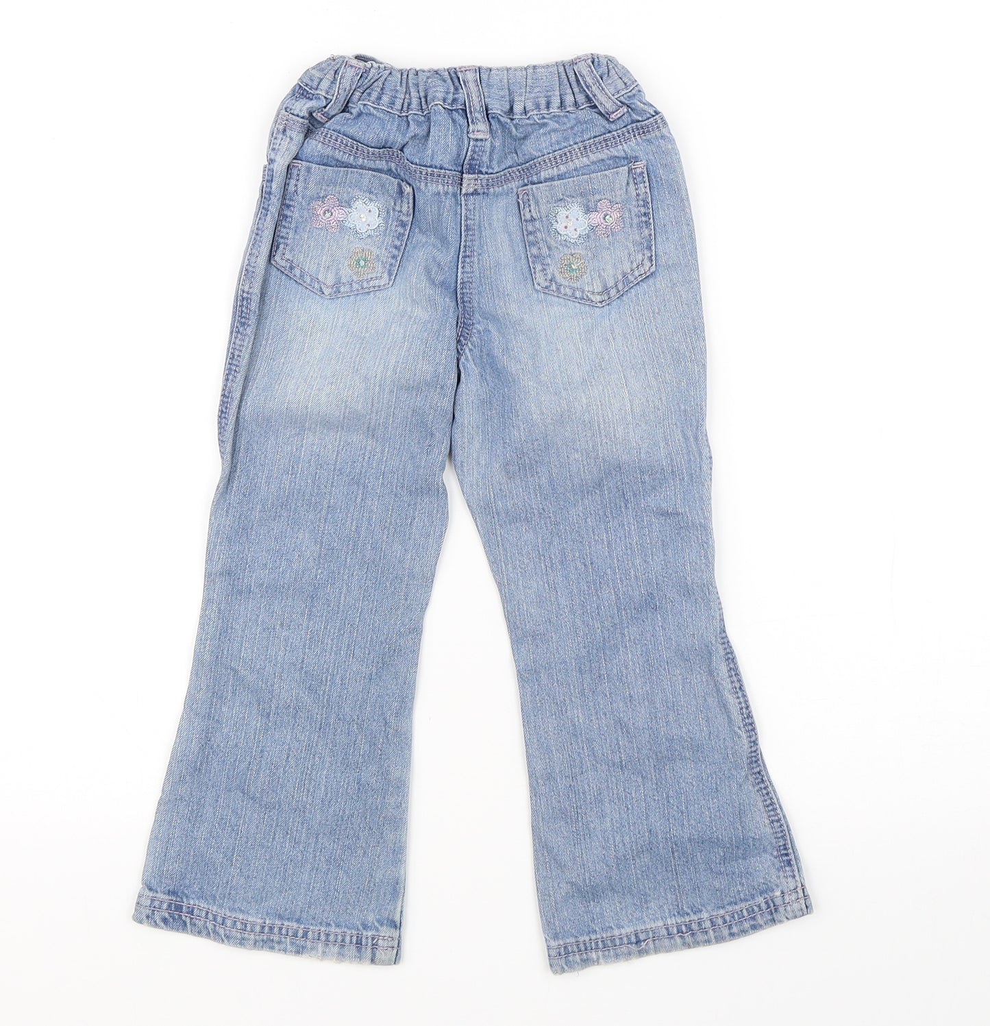 TU Girls Blue   Bootcut Jeans Size 3-4 Years