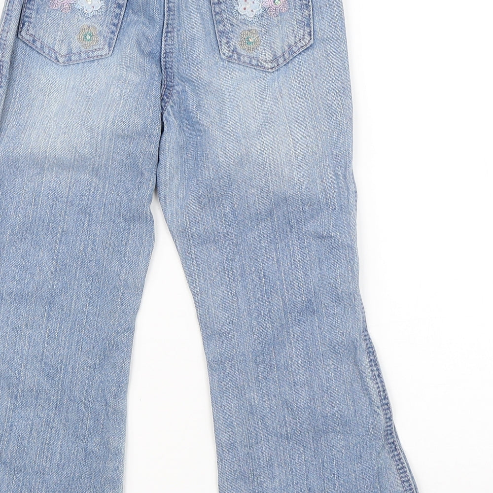 TU Girls Blue   Bootcut Jeans Size 3-4 Years