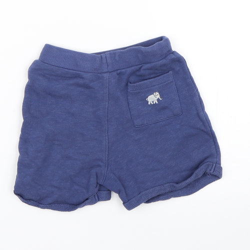 Marks and Spencer Boys Blue   Cropped Trousers Size 12-18 Months