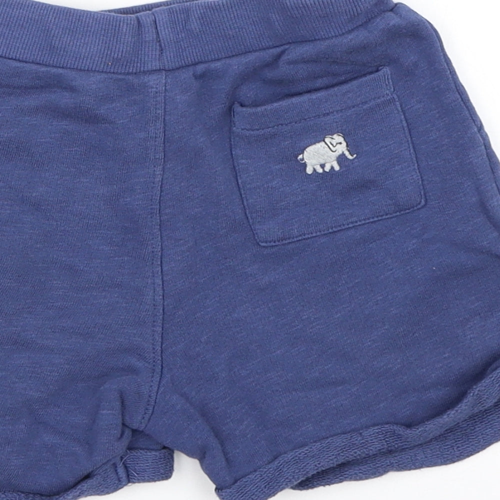 Marks and Spencer Boys Blue   Cropped Trousers Size 12-18 Months
