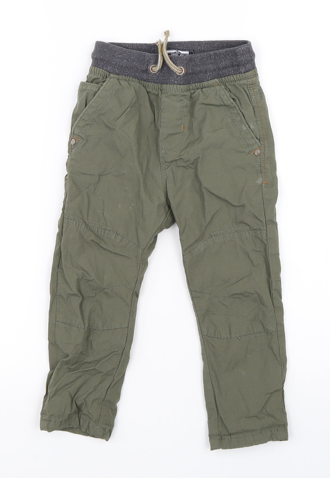 NEXT Boys Green   Cargo Trousers Size 18-24 Months