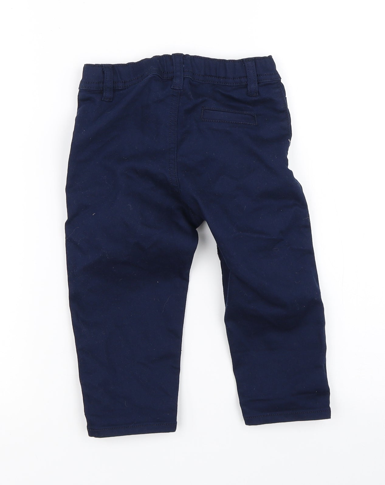 H&M Boys Blue   Cargo Trousers Size 12-18 Months