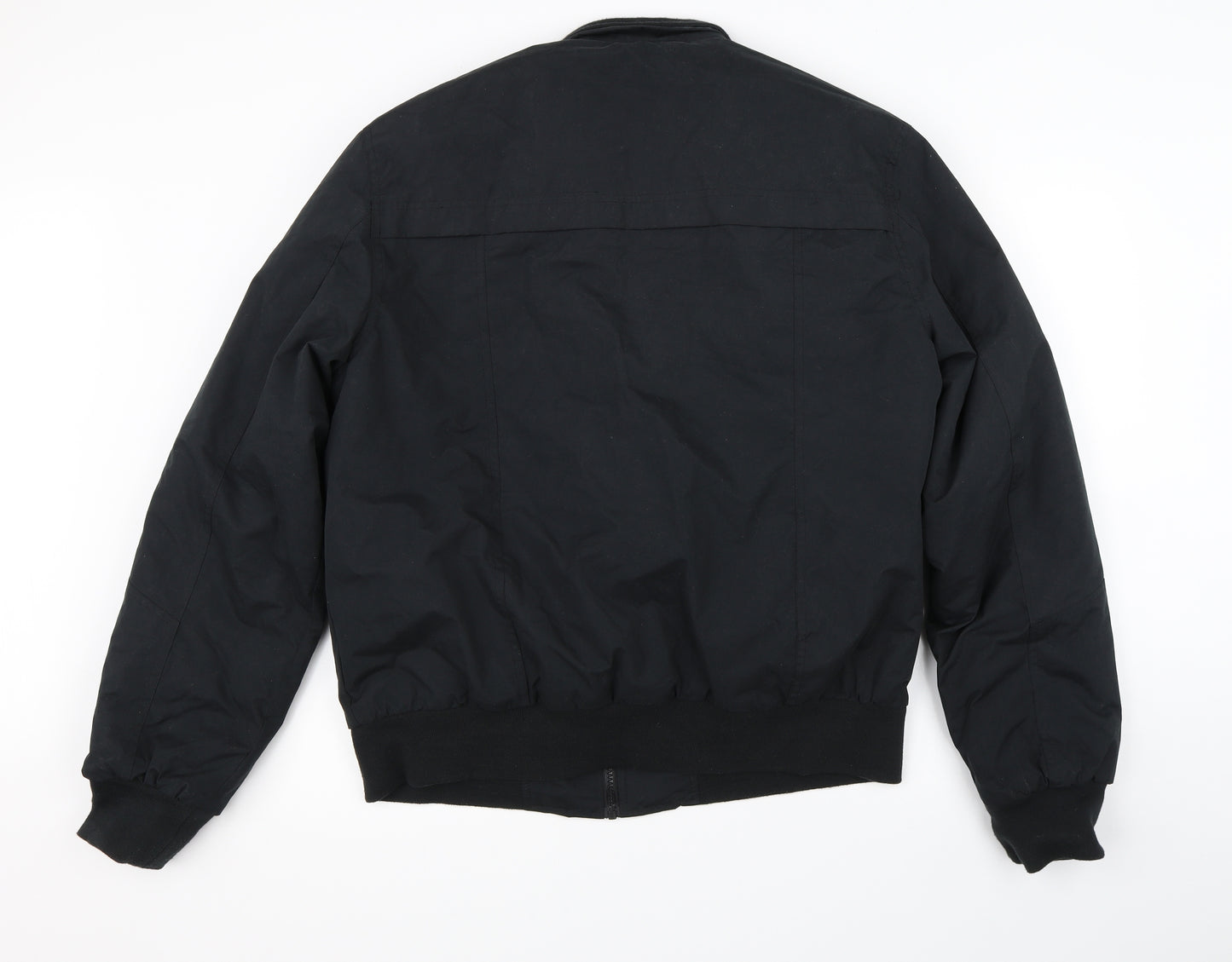 Peacocks Mens Black   Jacket Coat Size L