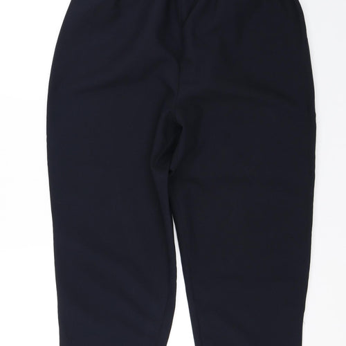 Slimma Womens Blue   Trousers  Size 16 L24 in