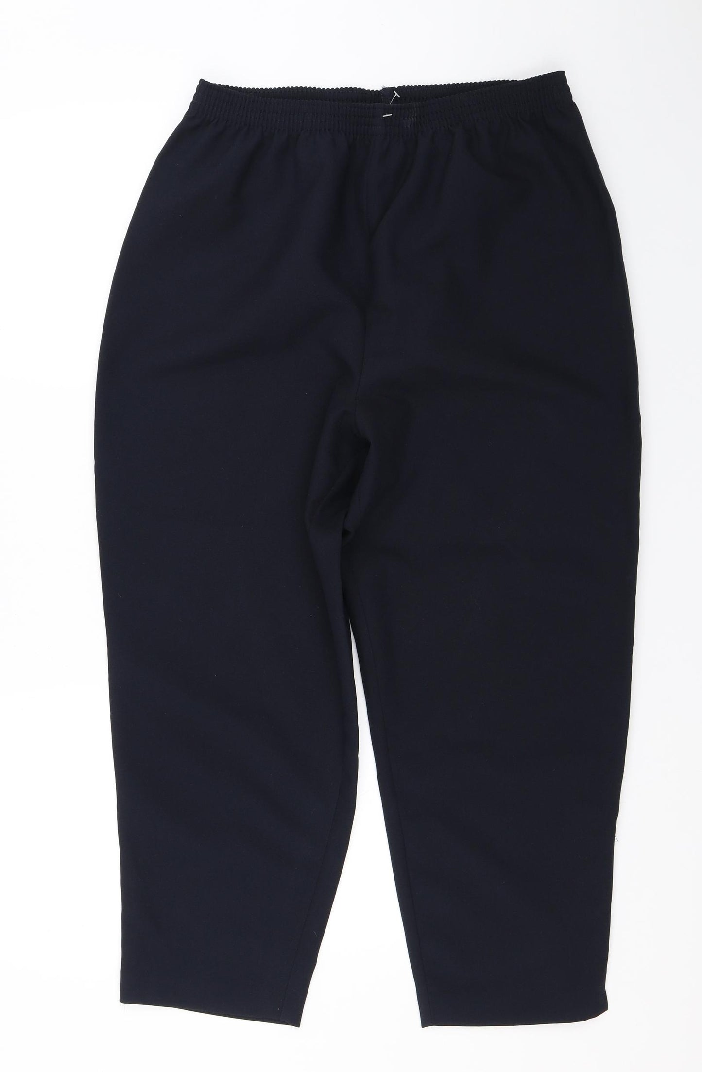Slimma Womens Blue   Trousers  Size 16 L24 in