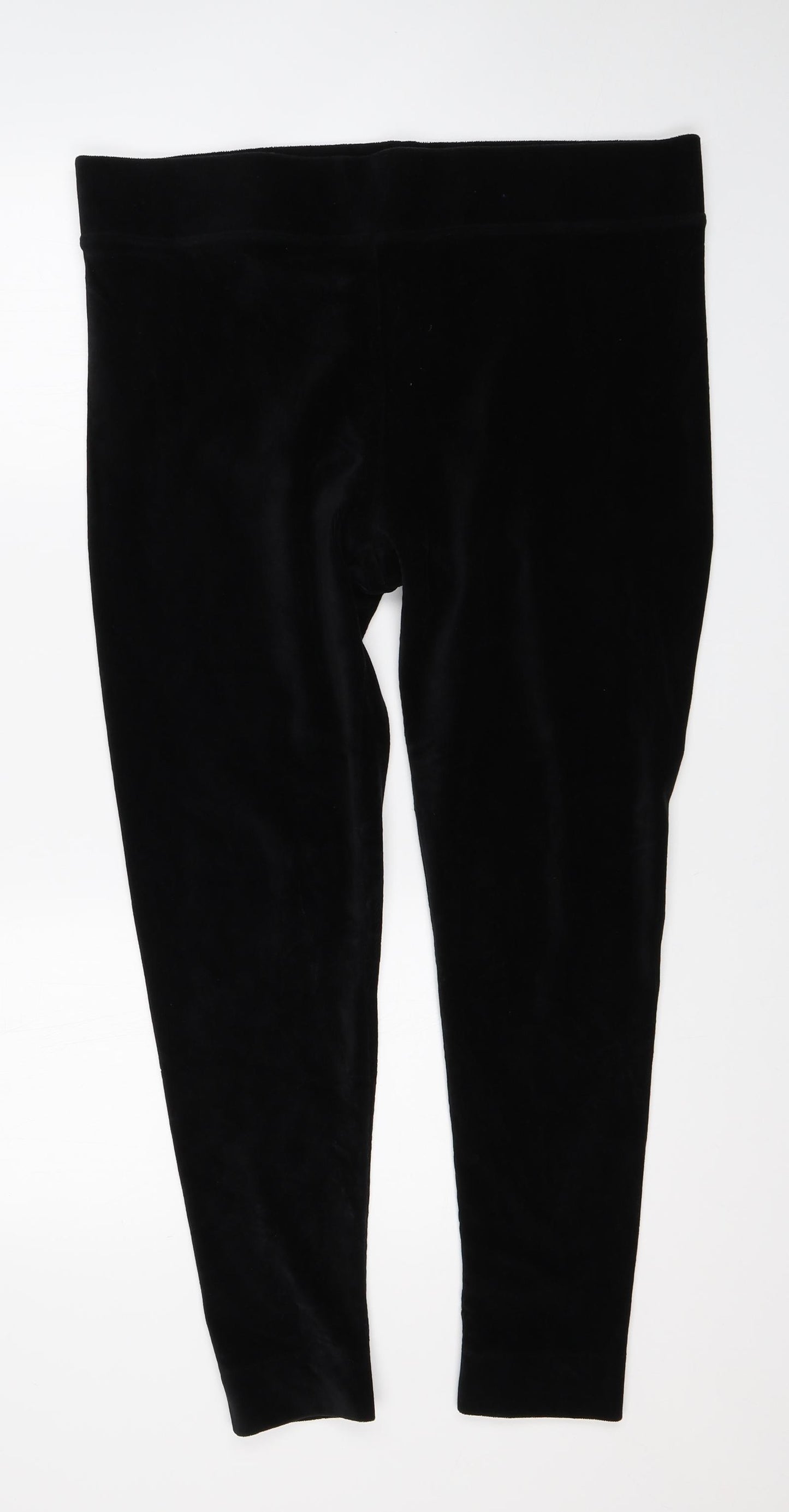 Marks and Spencer Womens Black   Jogger Leggings Size 18 L27 in