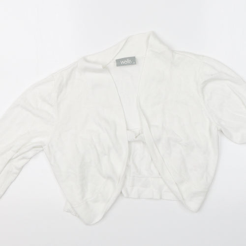 Wallis Womens White   Pullover Jumper Size M