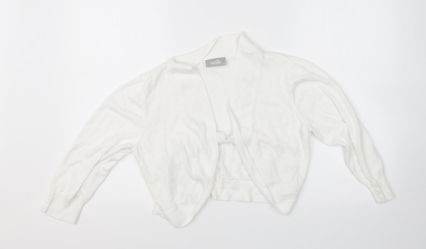 Wallis Womens White   Pullover Jumper Size M
