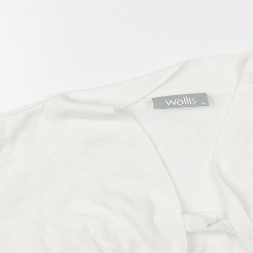 Wallis Womens White   Pullover Jumper Size M