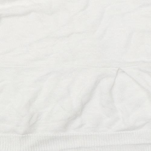 Wallis Womens White   Pullover Jumper Size M