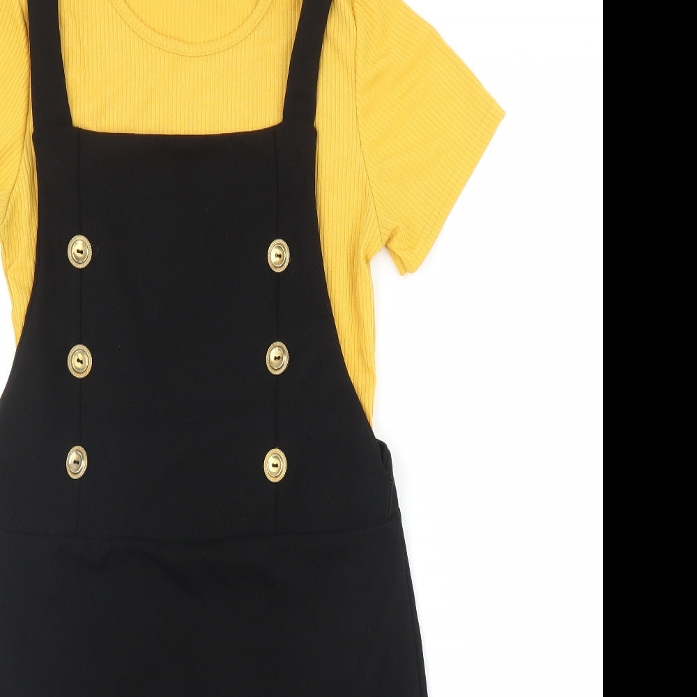 Select Womens Yellow   A-Line  Size 10  - Shirt and dress set