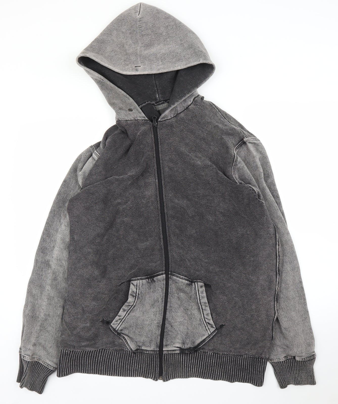 Extreme Gear Mens Grey   Full Zip Hoodie Size XL