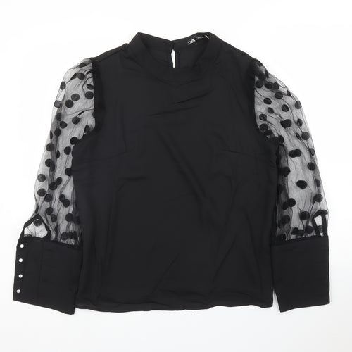 Lapa Womens Black   Basic Blouse Size M