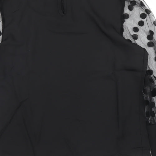 Lapa Womens Black   Basic Blouse Size M