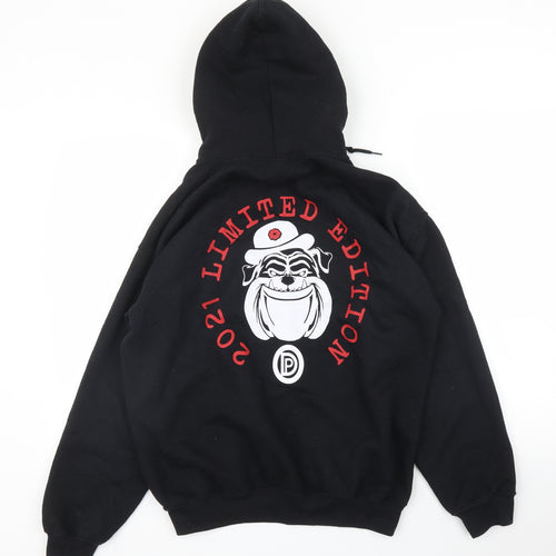 Gildan Mens Black   Pullover Hoodie Size M