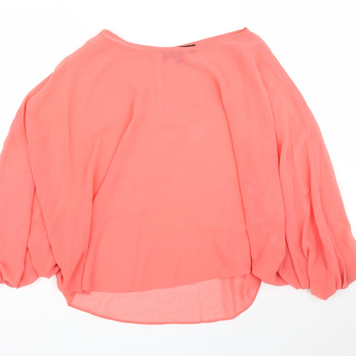 Little Mistress Womens Pink   Basic Blouse Size 10