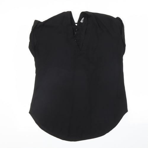 F&F Womens Black   Basic Blouse Size 10