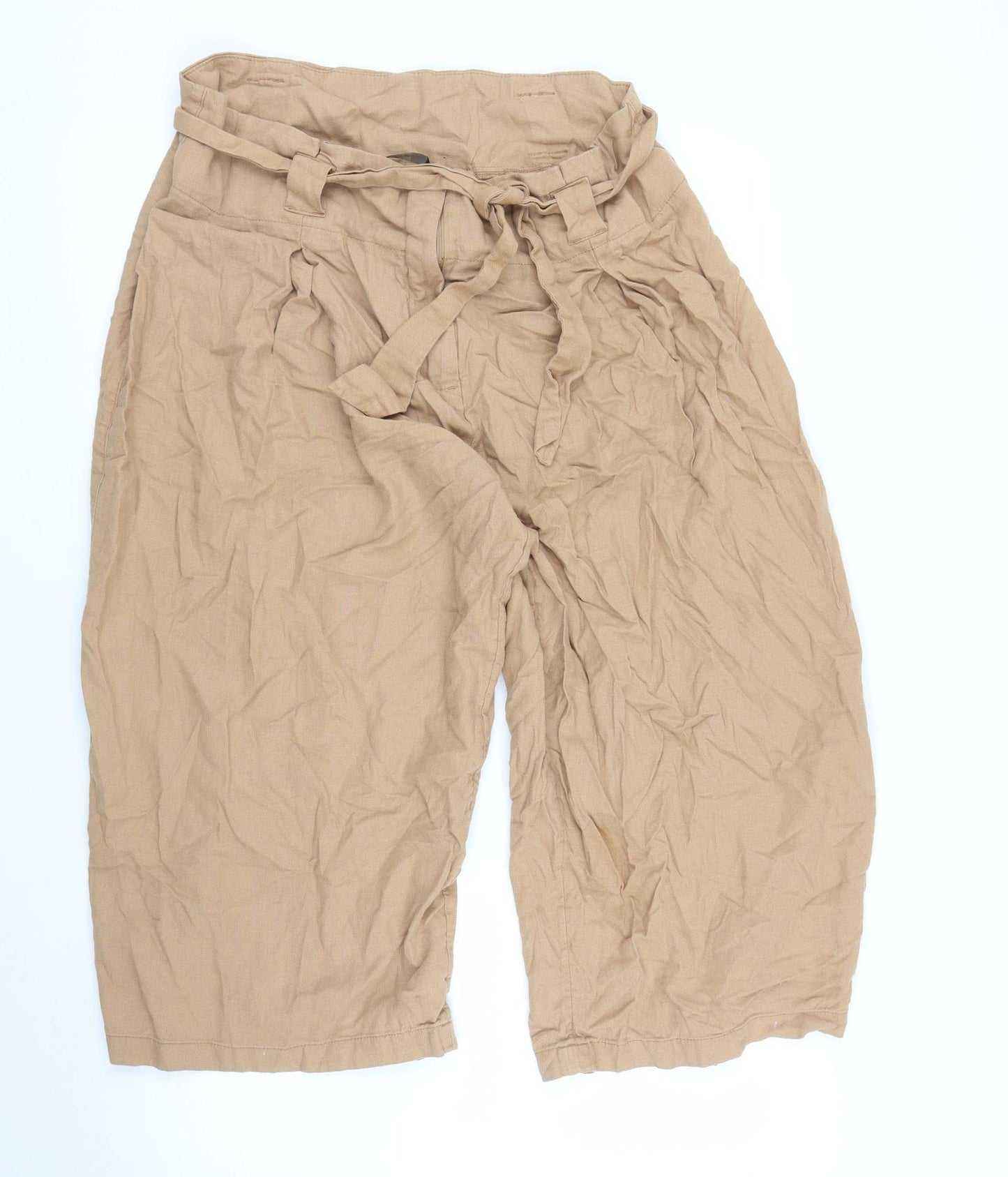 George Womens Beige   Capri Trousers Size 16 L20 in
