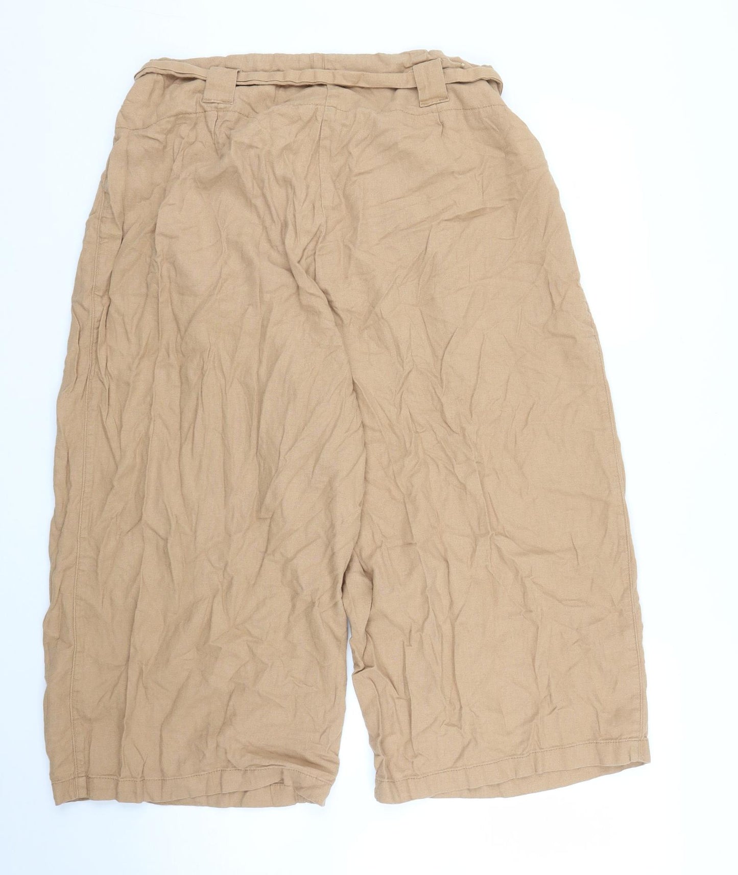 George Womens Beige   Capri Trousers Size 16 L20 in