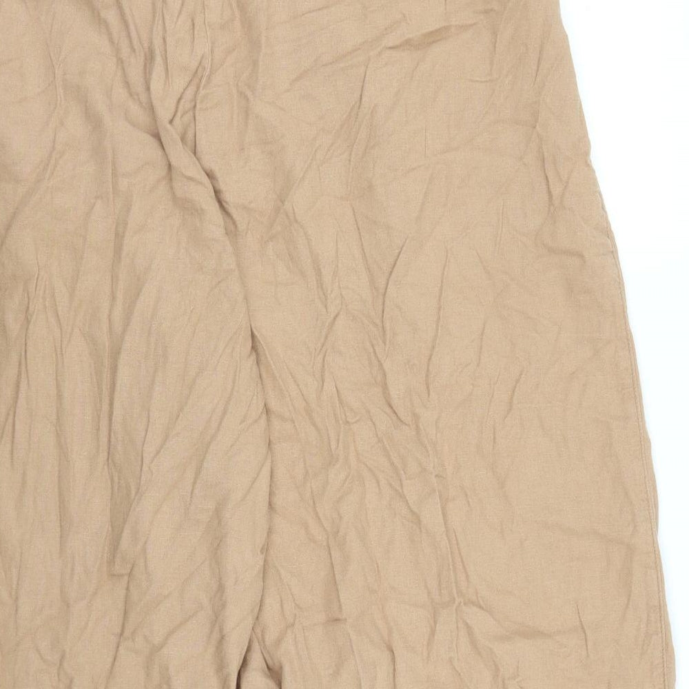 George Womens Beige   Capri Trousers Size 16 L20 in