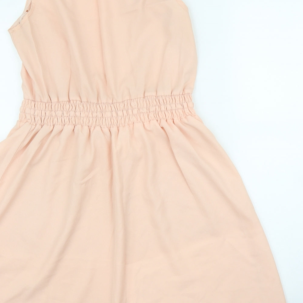 Ruiyige Womens Pink   A-Line  Size M