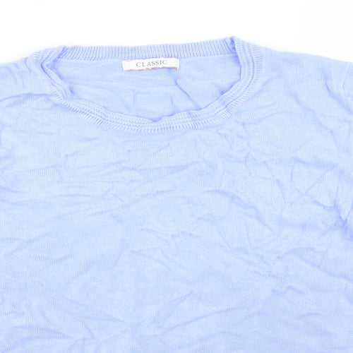 M&S Womens Blue   Basic Blouse Size 18