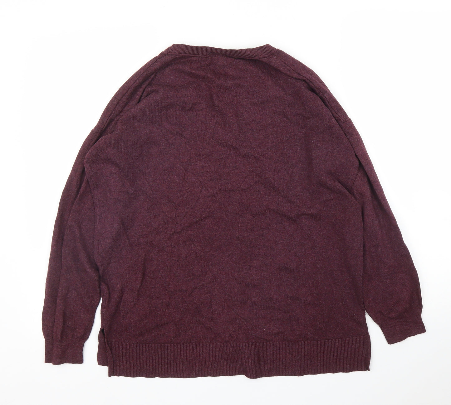 Papaya Mens Purple   Pullover Jumper Size M