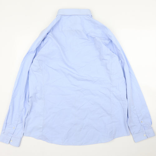 Burton Mens Blue    Button-Up Size XL