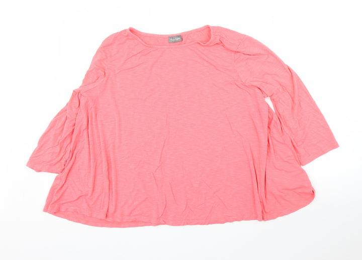 Phase Eight Womens Pink Basic Blouse Size M
