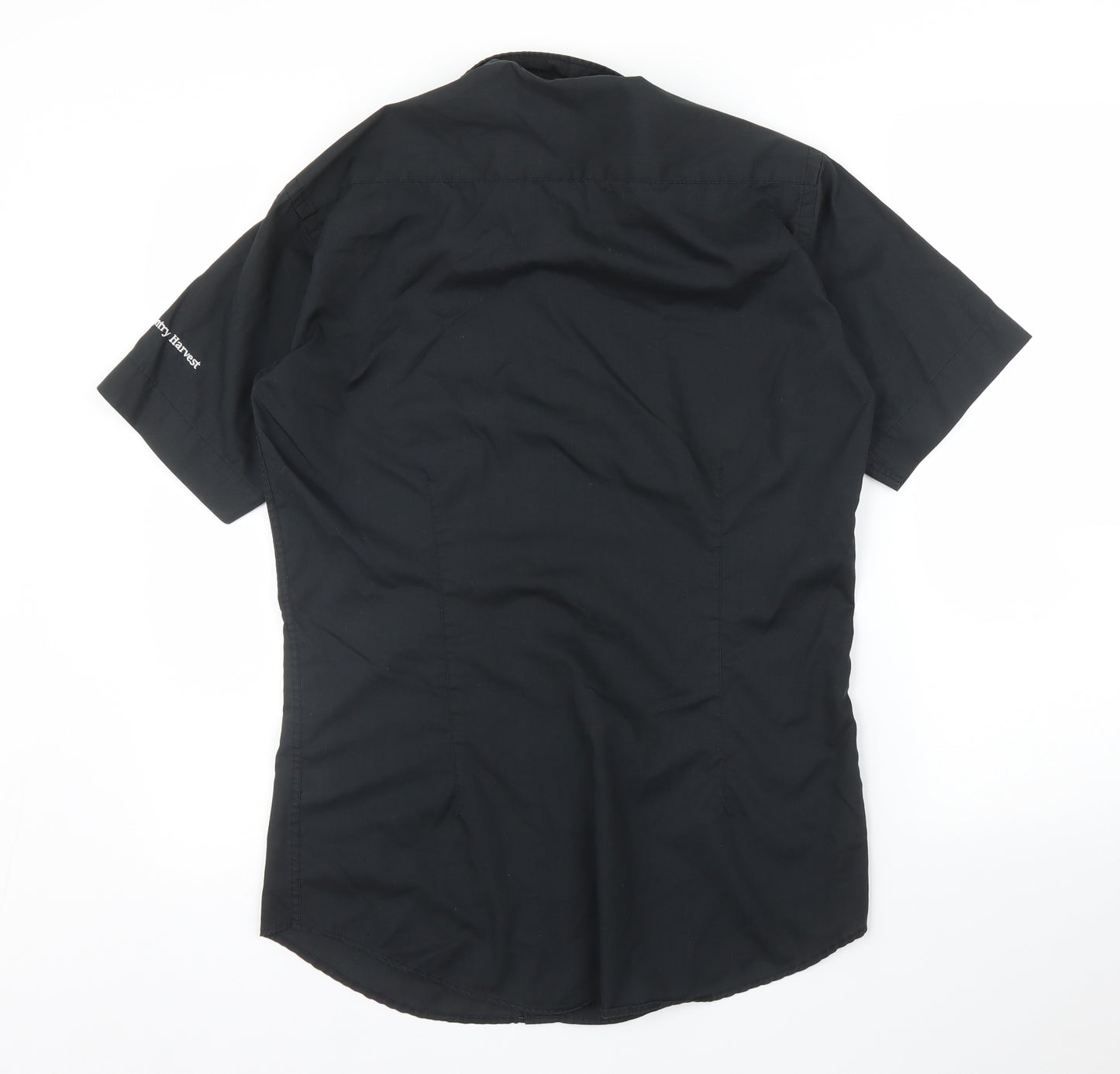 Kustom Kit Mens Black    Button-Up Size 14