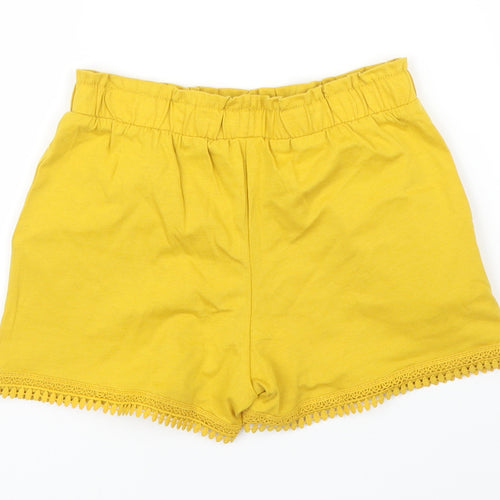 TU Girls Yellow   Bermuda Shorts Size 9 Years
