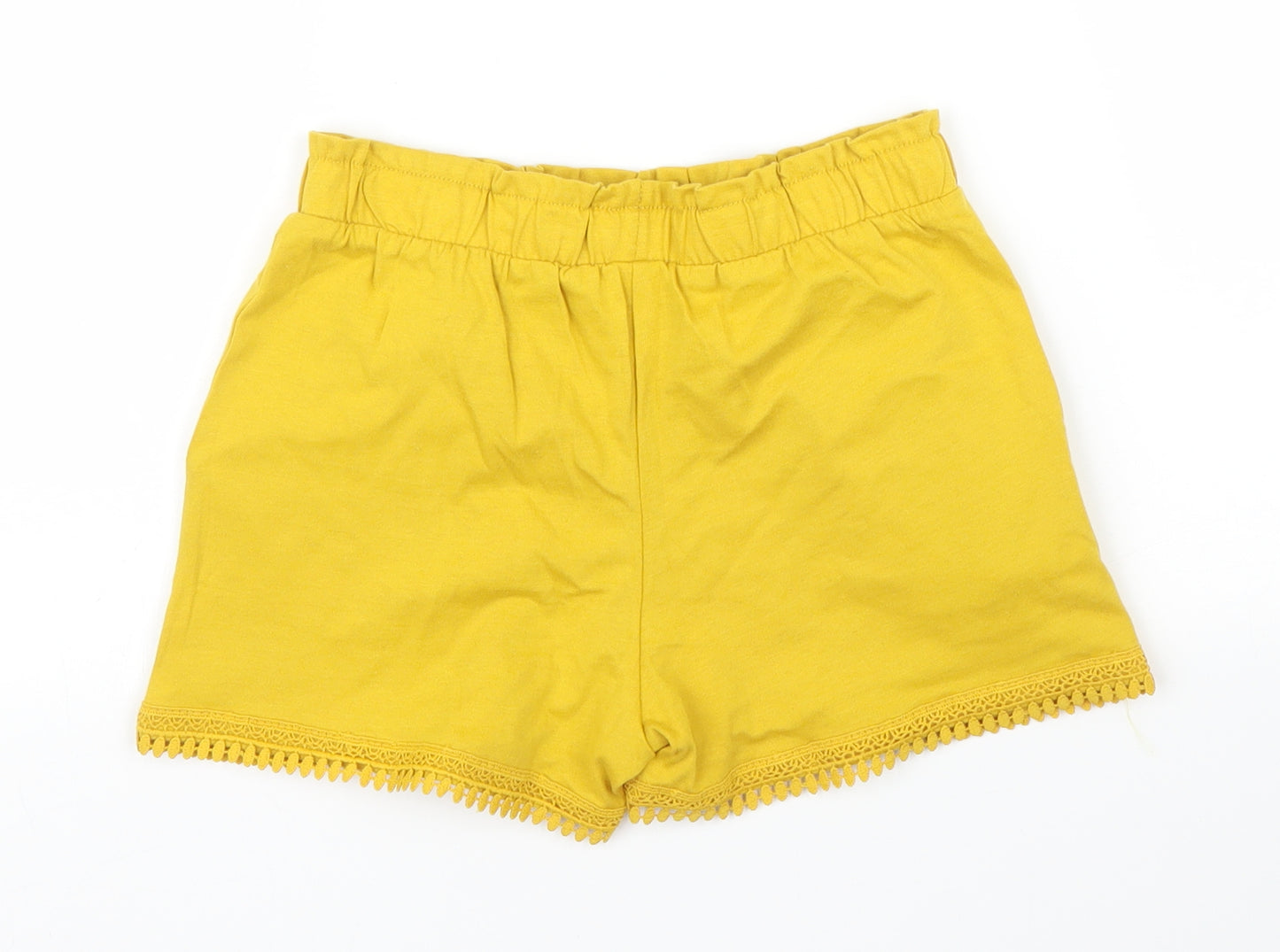 TU Girls Yellow   Bermuda Shorts Size 9 Years