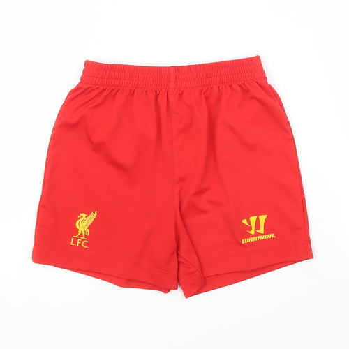 Warrior Boys Red   Sweat Shorts Size 2 Years - LFC