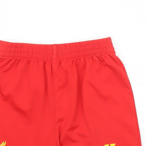 Warrior Boys Red   Sweat Shorts Size 2 Years - LFC