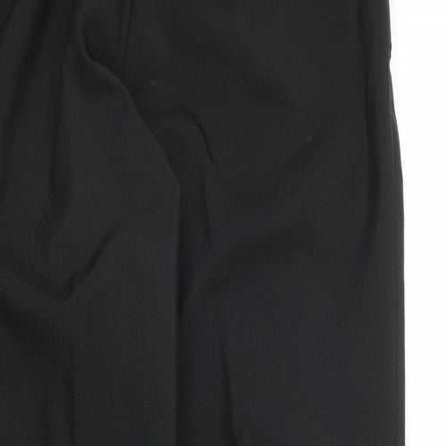Preworn Mens Black   Trousers  Size 34 in L29 in